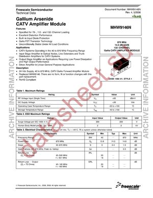 MHW9146N datasheet  